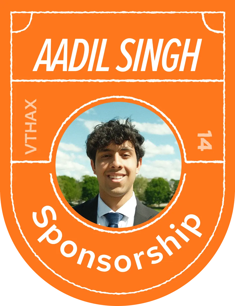 Aadil Singh — Sponsorship