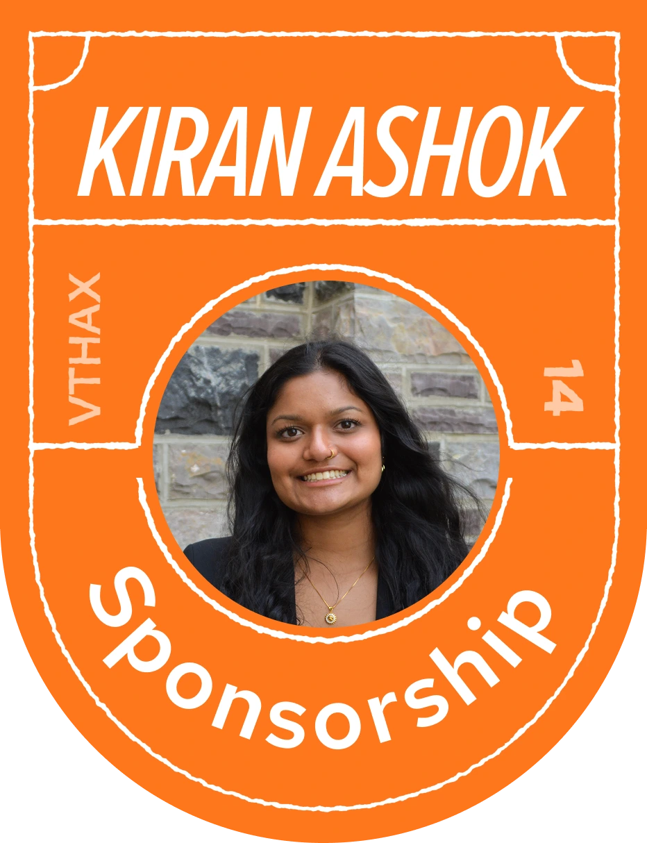 Kiran Ashok — Sponsorship