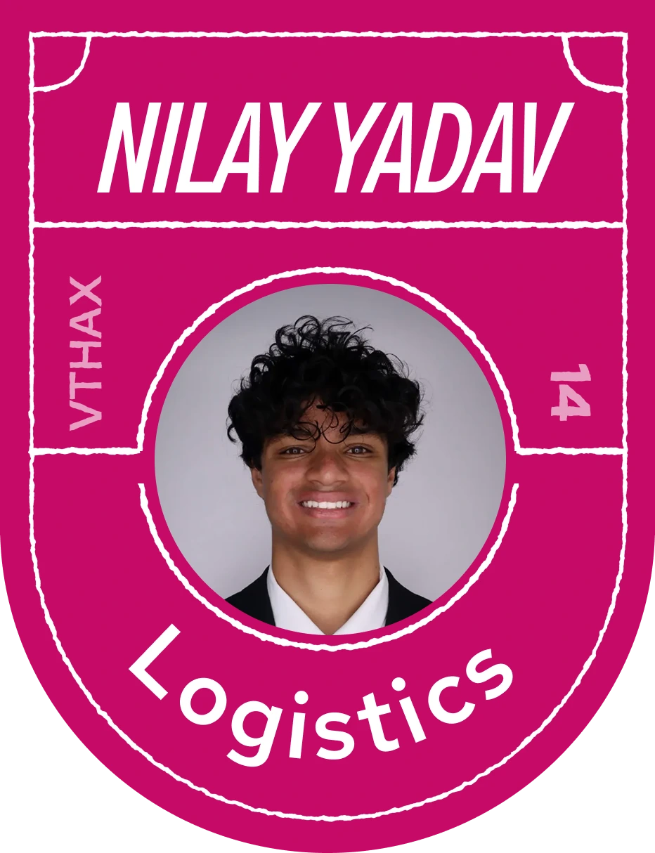 Nilay Yadav — Logistics