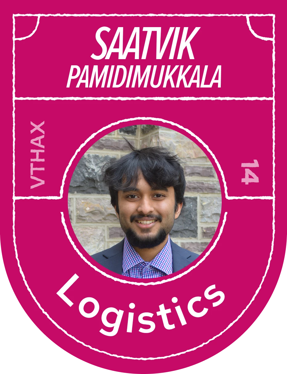 Saatvik Pamidimukkala — Logistics