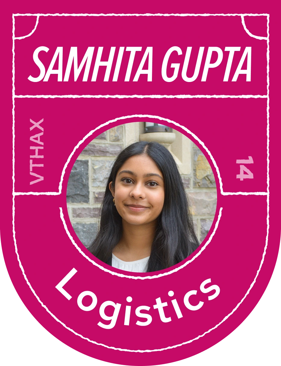 Samhita Gupta — Logistics